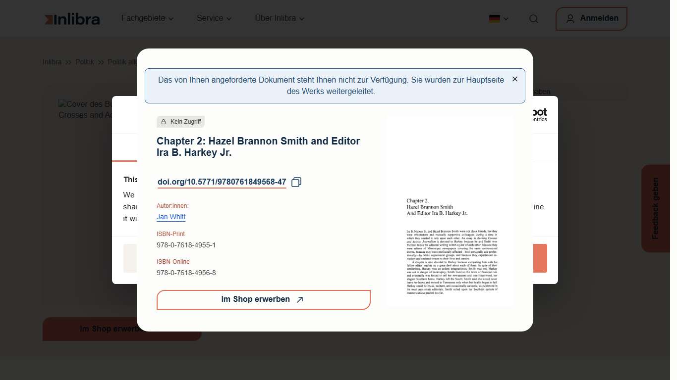 Burning Crosses and Activist Journalism - Inlibra